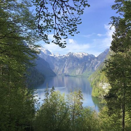 Ferienwohnung Lederhose Bischofswiesen Esterno foto