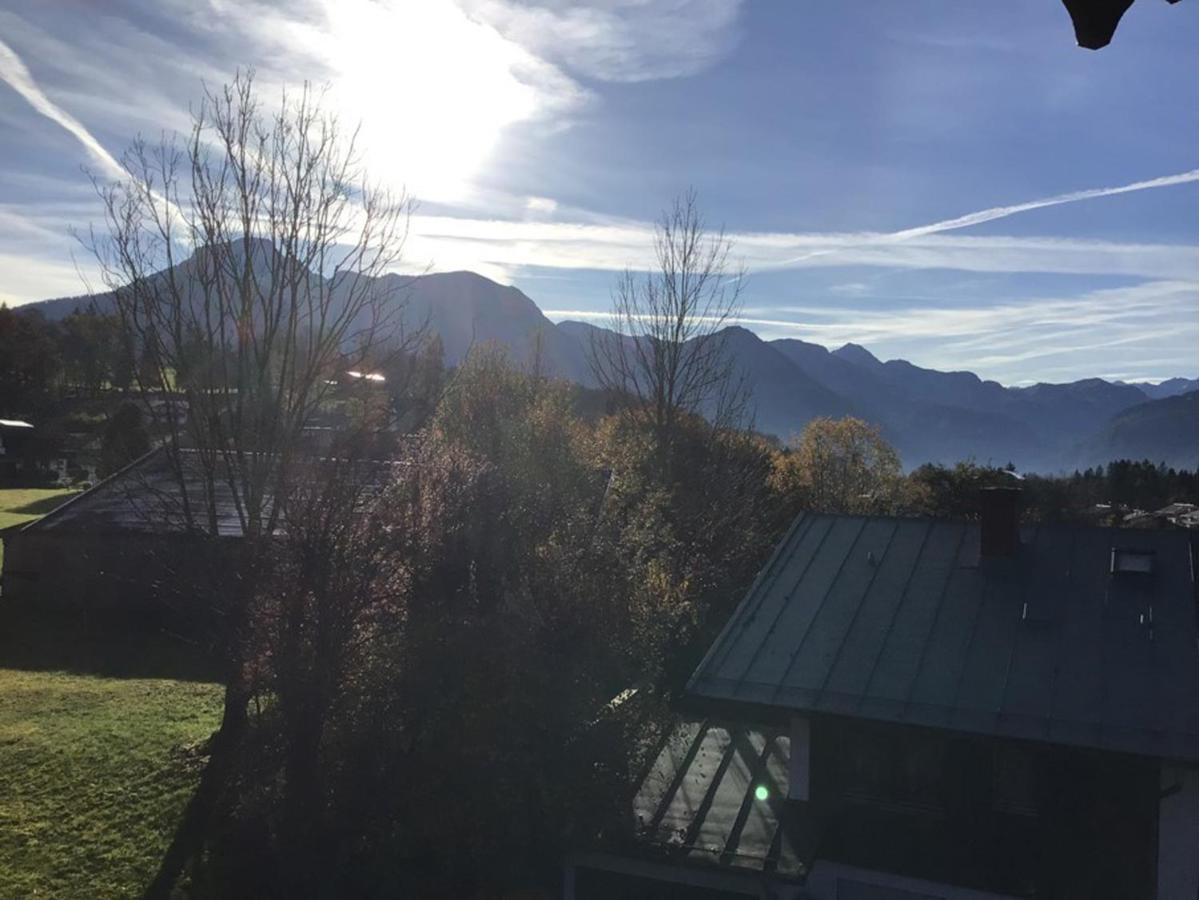 Ferienwohnung Lederhose Bischofswiesen Esterno foto