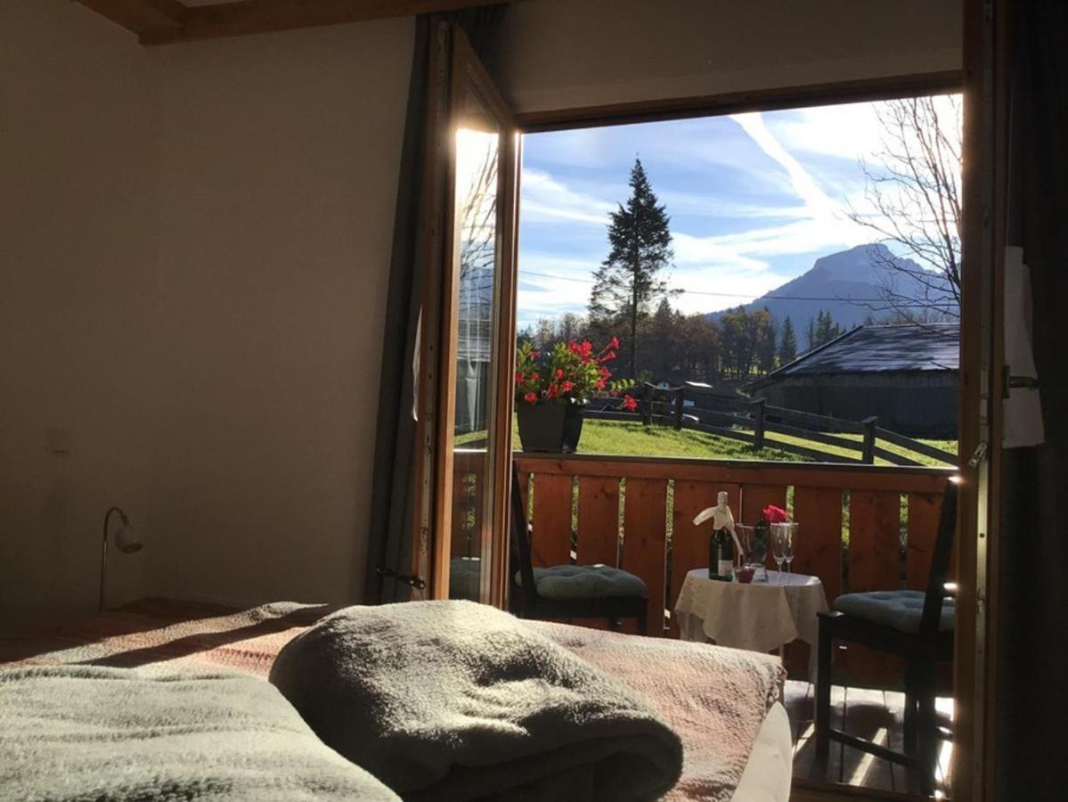 Ferienwohnung Lederhose Bischofswiesen Esterno foto