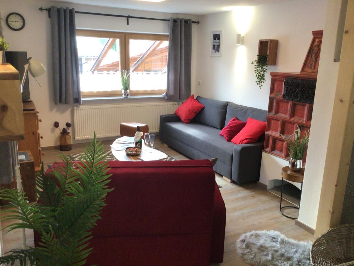 Ferienwohnung Lederhose Bischofswiesen Esterno foto