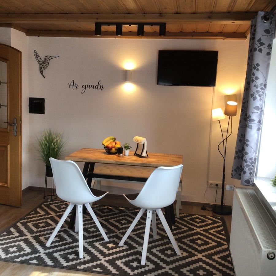 Ferienwohnung Lederhose Bischofswiesen Esterno foto
