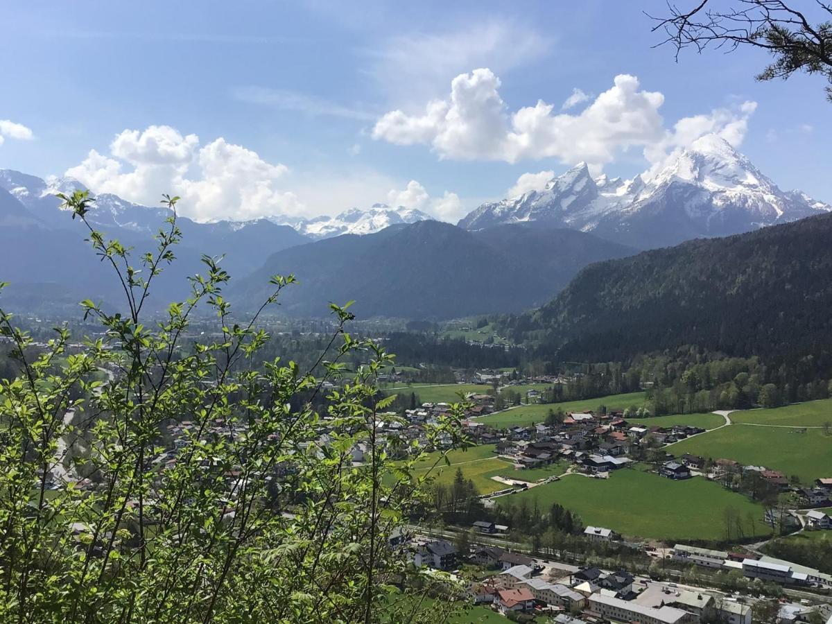 Ferienwohnung Lederhose Bischofswiesen Esterno foto