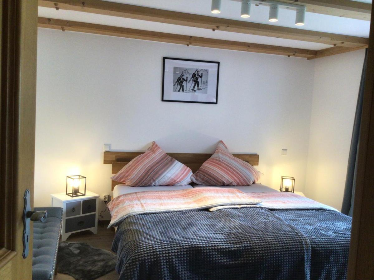 Ferienwohnung Lederhose Bischofswiesen Esterno foto